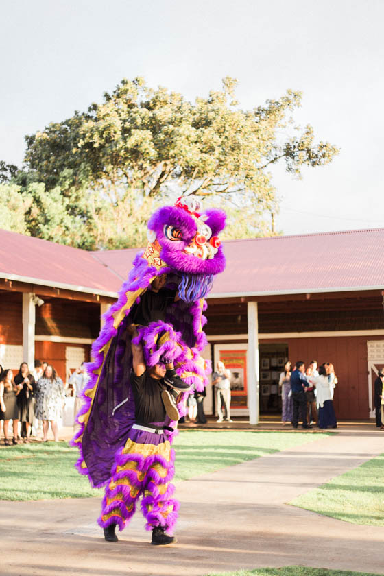 lion dragon dance wedding