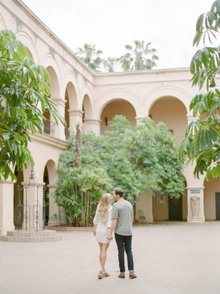 Balboa Park Engagement Session in San Diego - Kerry Jeanne film Photography (17)