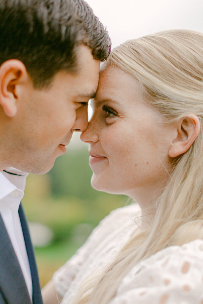 tender and emotional engagement session poses for natural photos