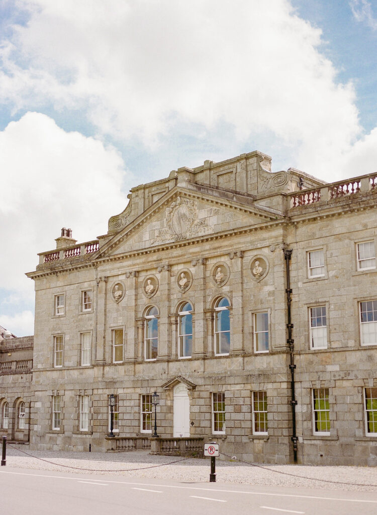 Powerscourt Estate, set amidst the serene beauty of County Wicklow, Ireland, offers a picturesque wedding venue.