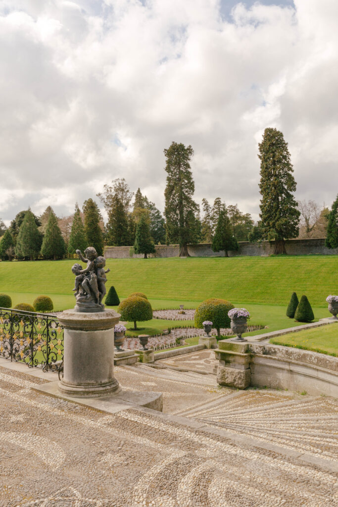 Discover Powerscourt Estate, where romance blooms in County Wicklow, Ireland.