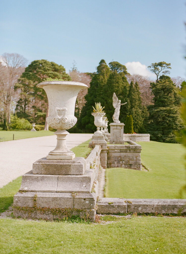 Experience the magic of Powerscourt Estate, a dreamy wedding venue in County Wicklow, Ireland's heart.