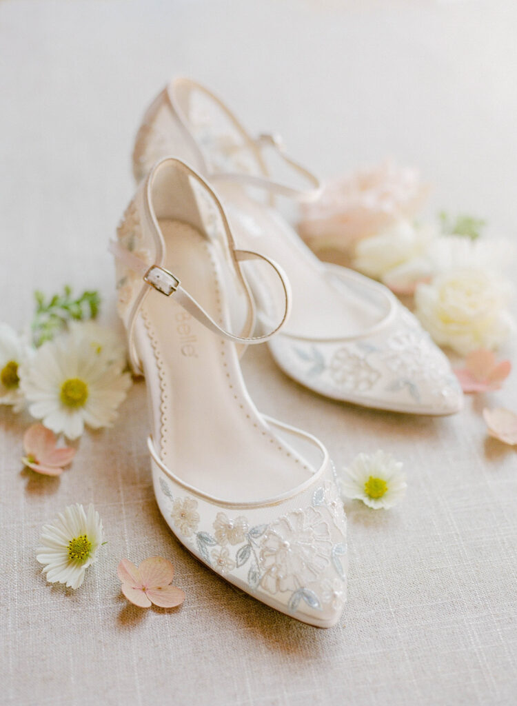 bella belle heels at this Lairmont Manor wedding