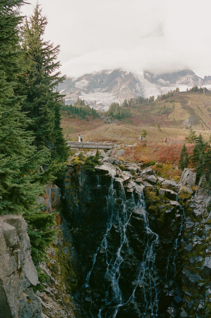 Mount Rainier Meaningful engagement session ideas