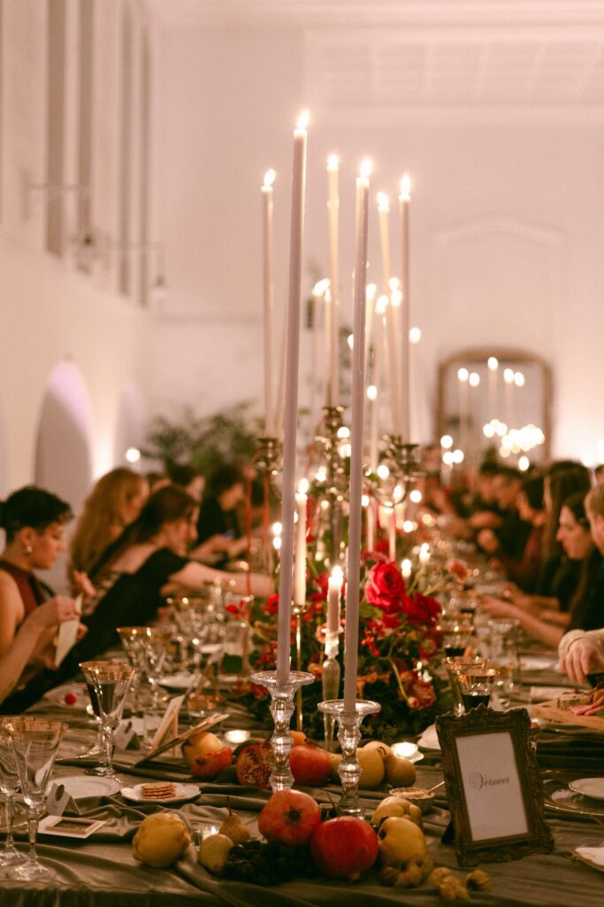 Ireland Wedding welcome dinner autumn inspiration